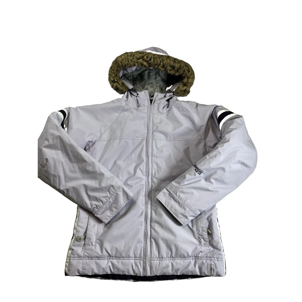 Columbia XCO Storm Dry Womens S Ski Coat Lavender Purple Waterproof Hooded
